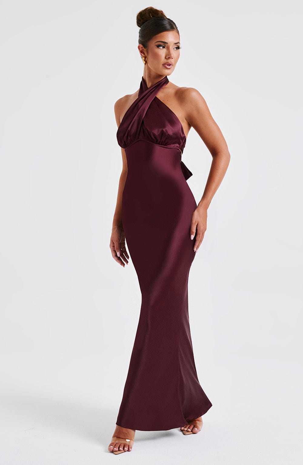 Vestido Maxi Dimitra - Burdeos