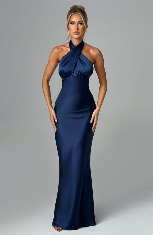 Vestido Maxi Dimitra - Marino
