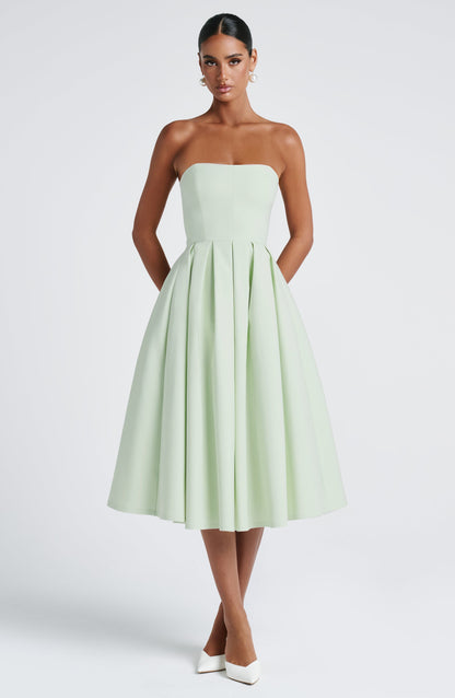 Vestido Midi Edith - Menta