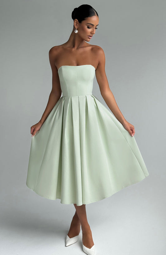 Vestido Midi Edith - Menta