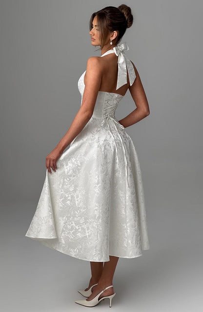 Vestido Midi Effie - Marfil