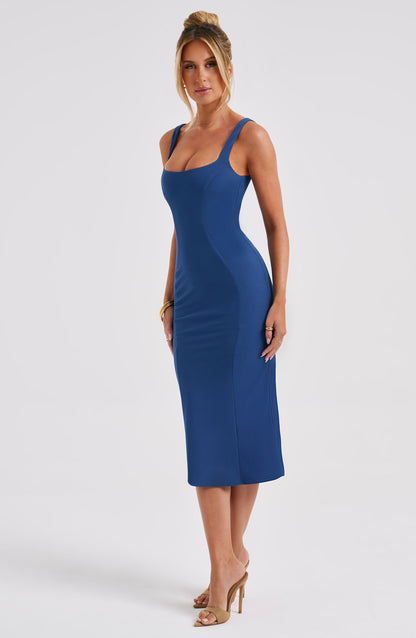 Vestido Midi Elaine - Marino