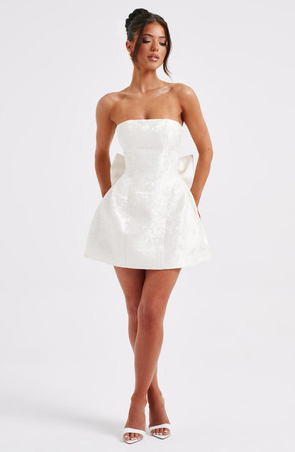 Vestido Mini Elenora - Marfil