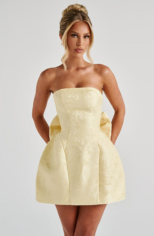 Vestido Mini Elenora - Limón