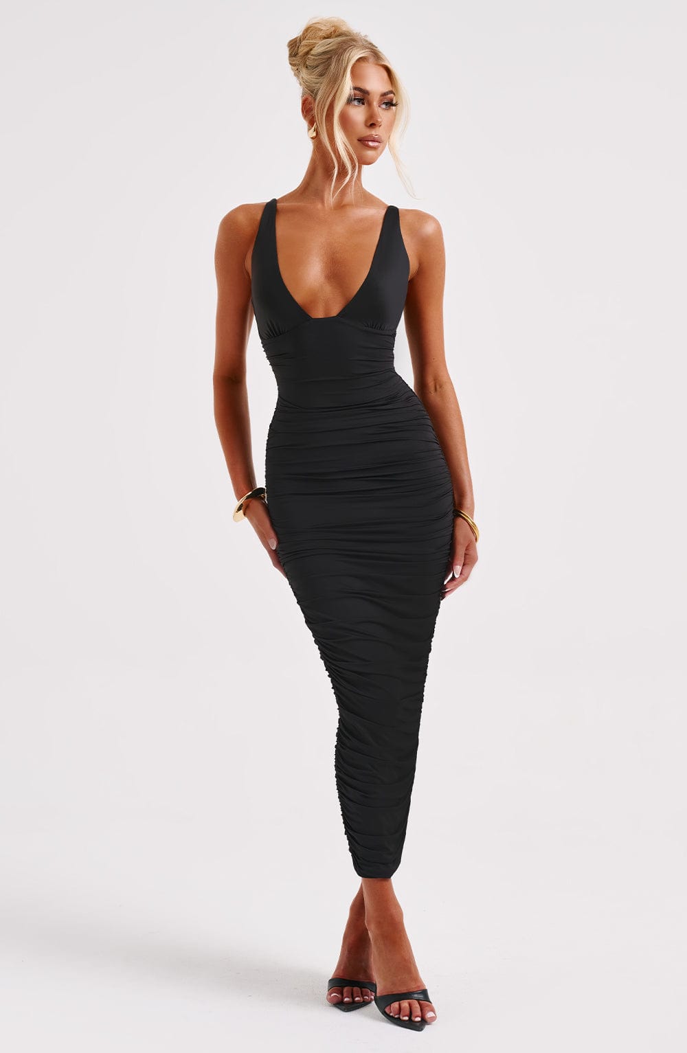 Vestido Maxi Elias - Negro
