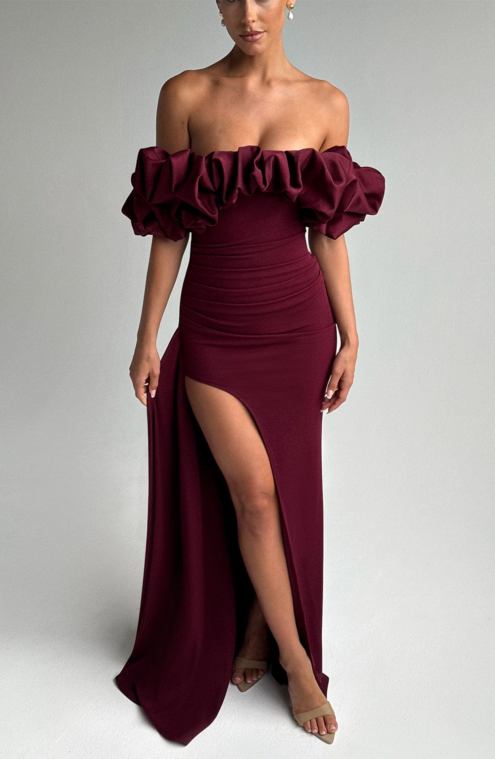 Vestido Maxi Elsie - Laca Cherry