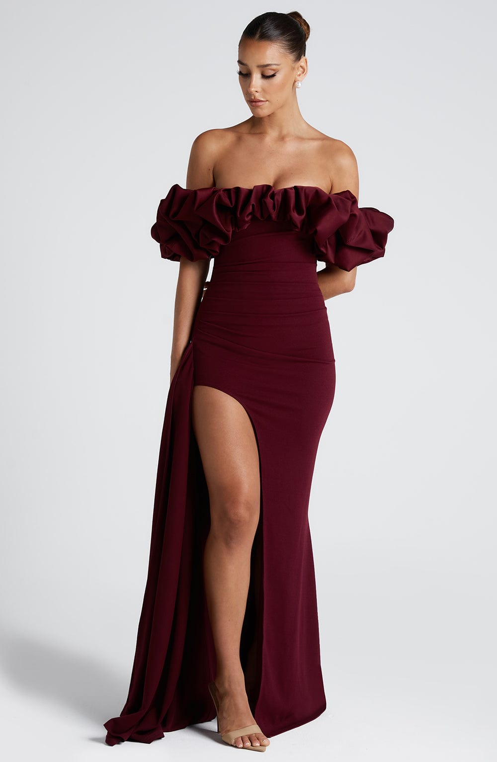 Vestido Maxi Elsie - Laca Cherry