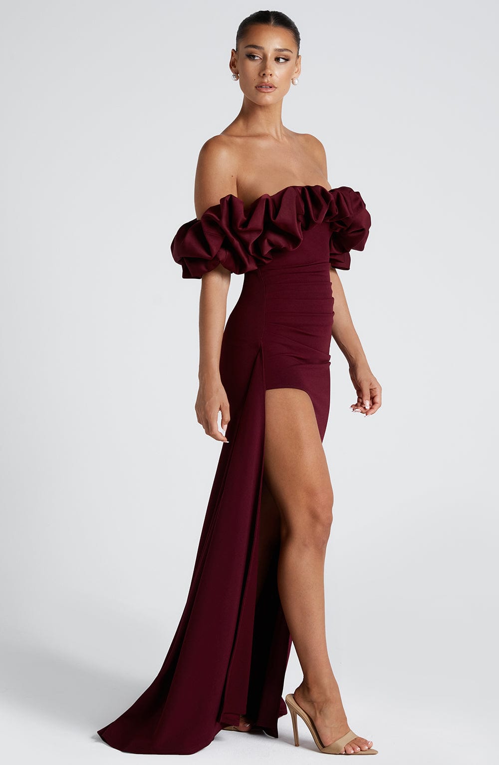 Vestido Maxi Elsie - Laca Cherry