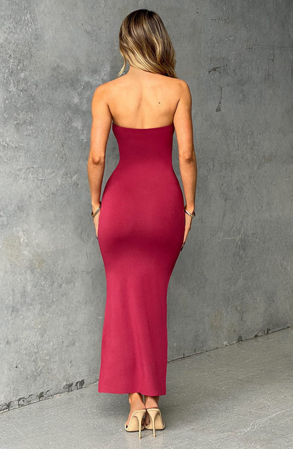 Vestido Midi Emery - Cereza