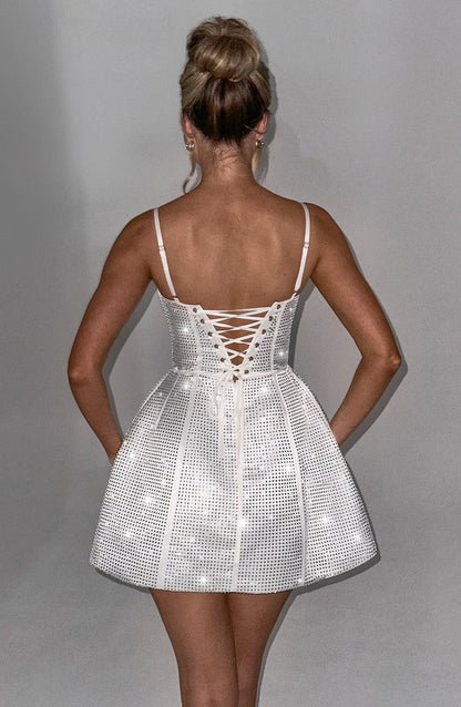 Vestido Mini Emma - Marfil