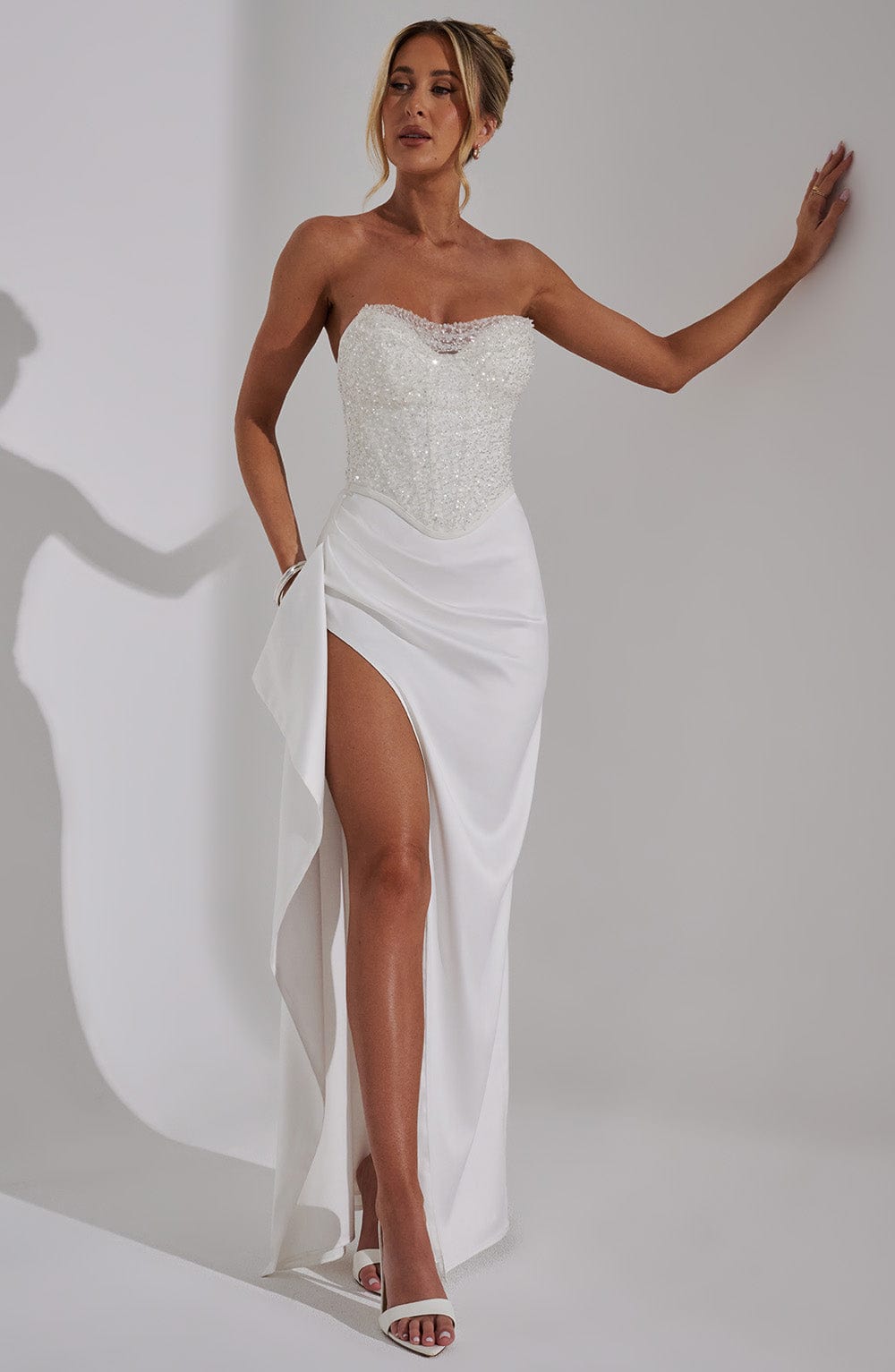 Vestido Maxi Emrielle - Marfil