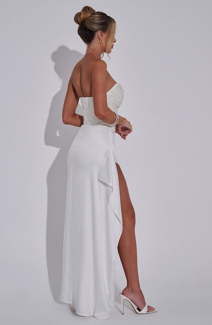 Vestido Maxi Emrielle - Marfil