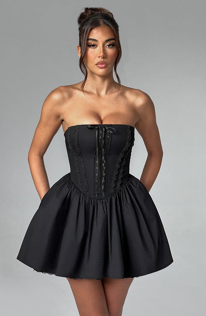 Vestido Mini Evie - Negro