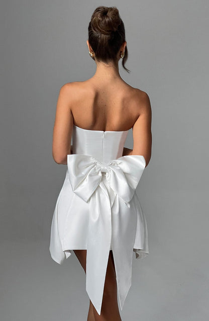 Vestido Mini Freja - Marfil