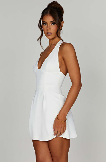 Vestido Mini Harper - Marfil