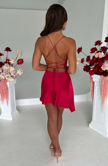 Vestido Mini Ilia - Rojo