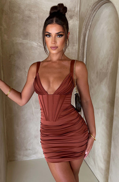 Vestido Mini Izabella - Óxido