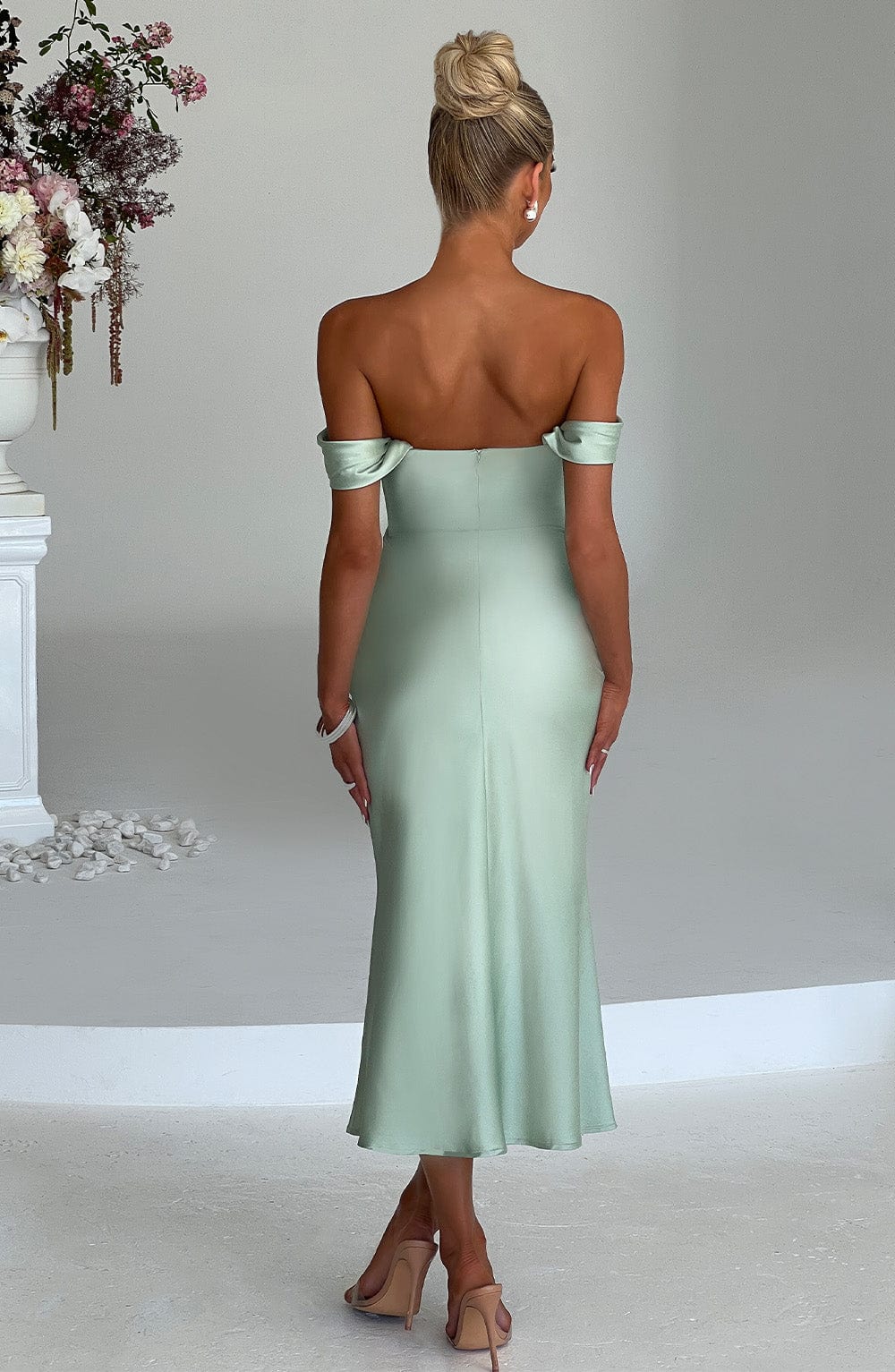 Vestido Midi Jennifer - Menta