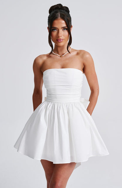 Vestido Mini Katrina - Marfil