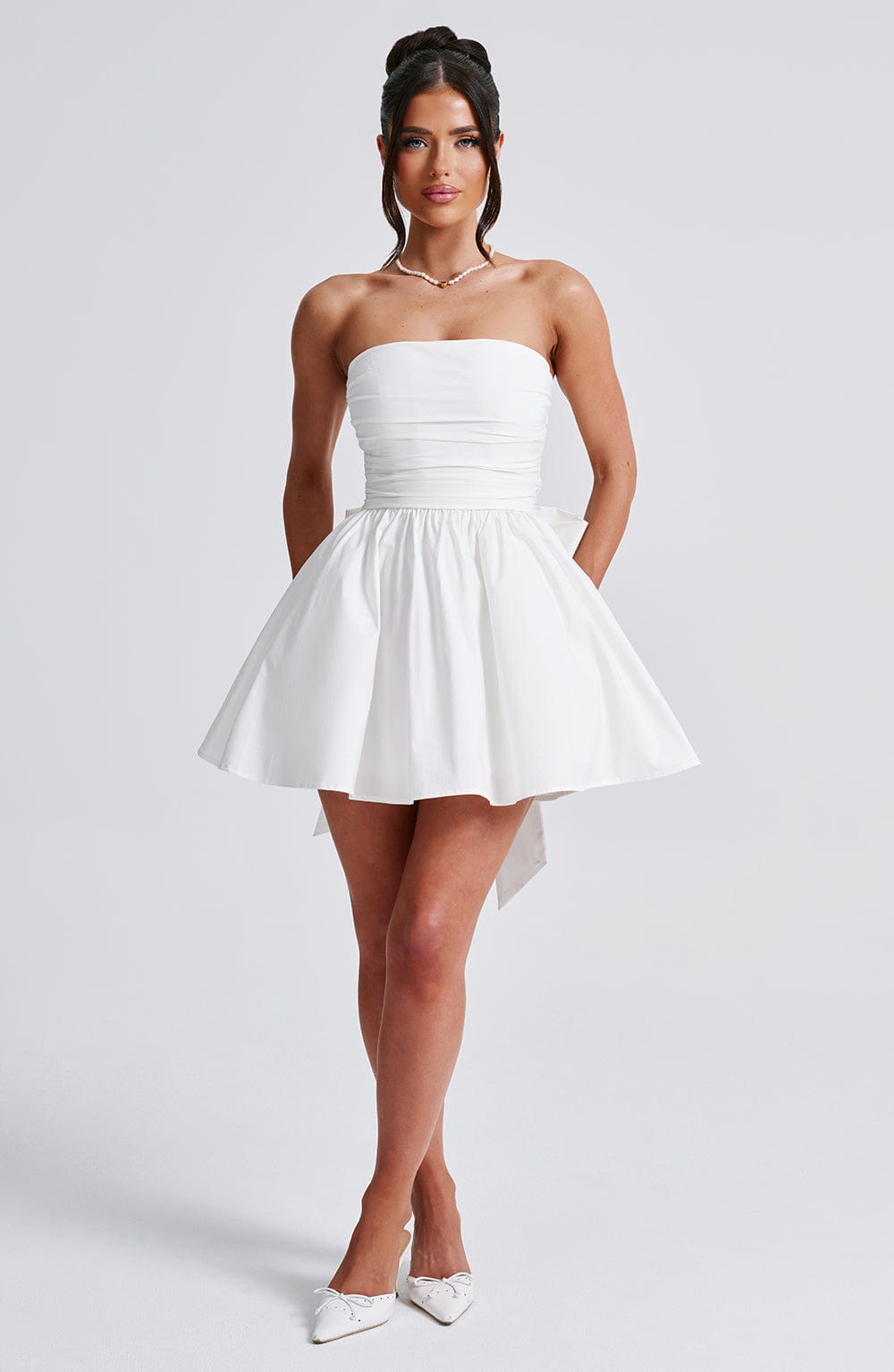 Vestido Mini Katrina - Marfil