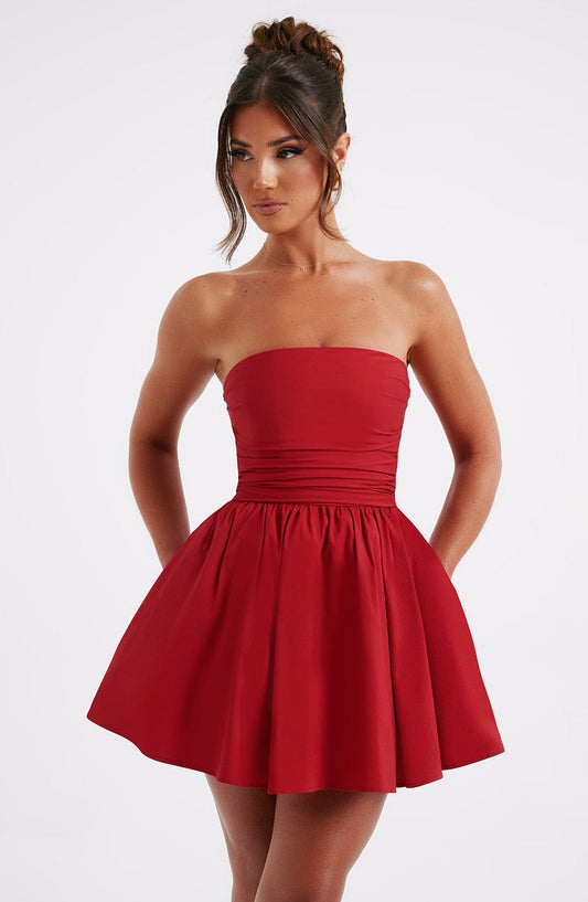 Vestido Mini Katrina - Rojo