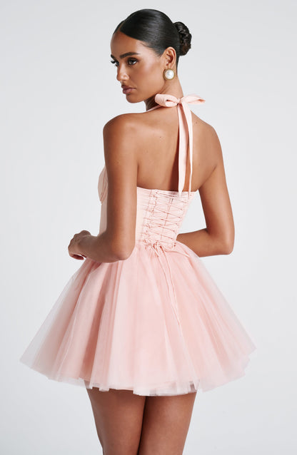 Vestido Mini Keely - Durazno Suave