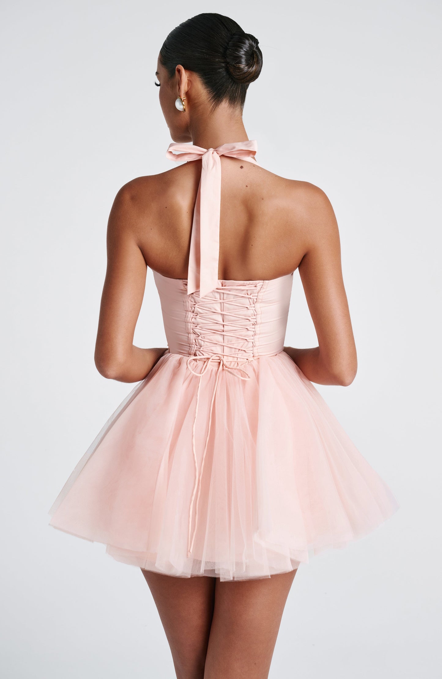 Vestido Mini Keely - Durazno Suave