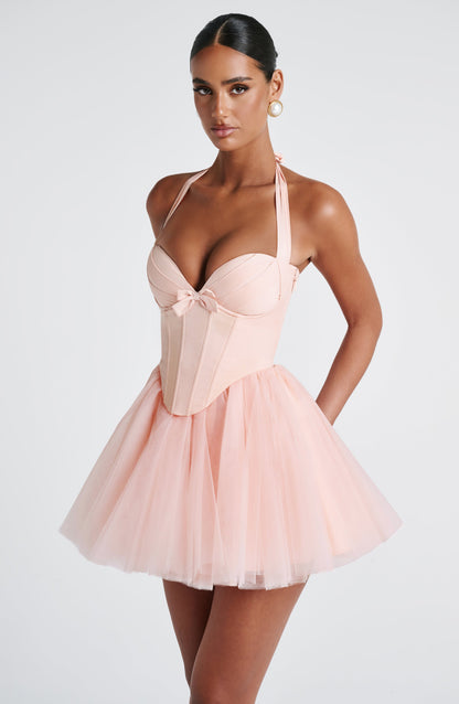 Vestido Mini Keely - Durazno Suave
