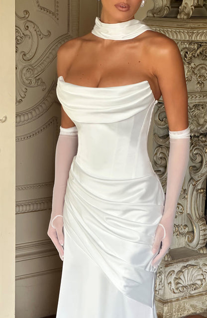 Vestido Maxi Kensington - Marfil