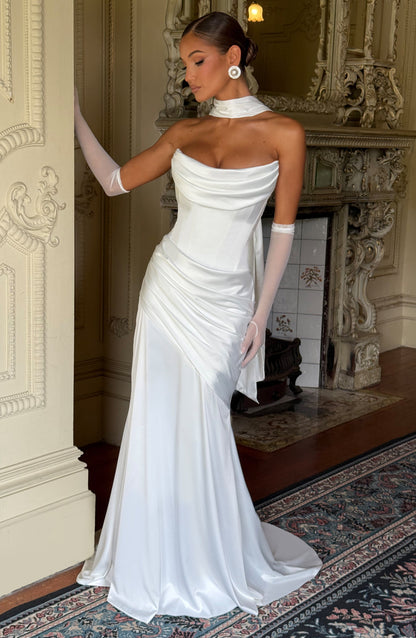 Vestido Maxi Kensington - Marfil