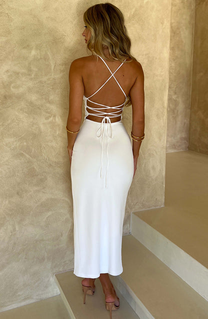 Vestido Midi Kiana - Blanco