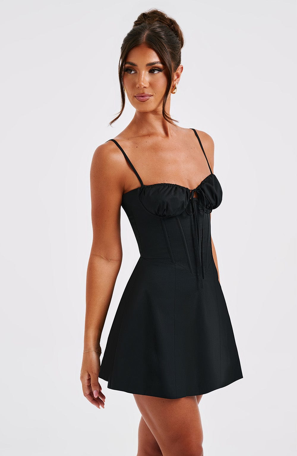Vestido Mini Lacey - Negro