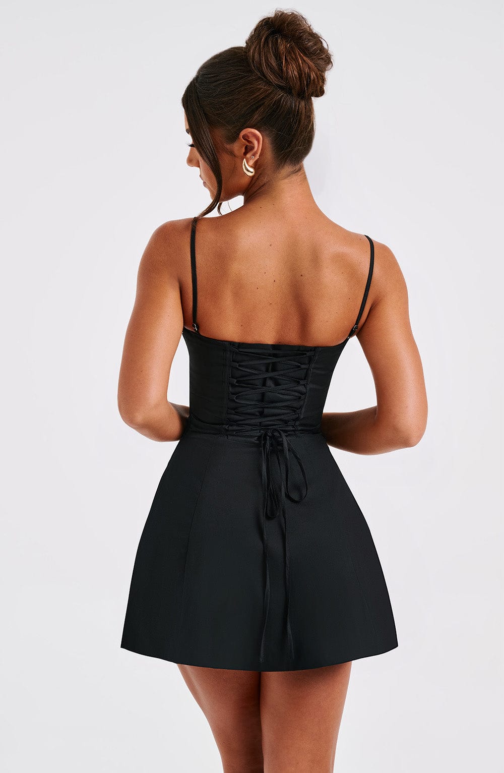 Vestido Mini Lacey - Negro