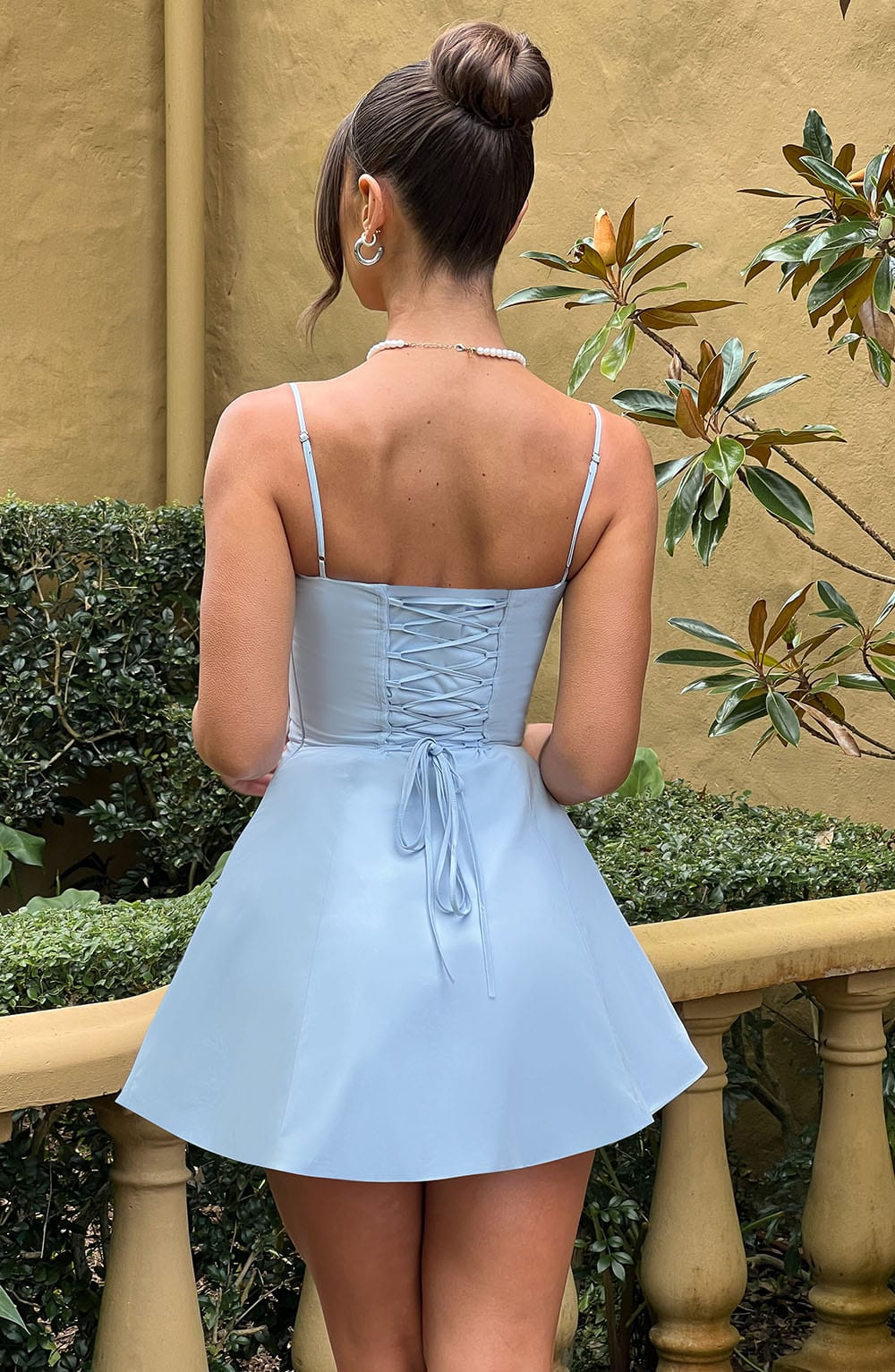 Vestido Mini Lacey - Azul