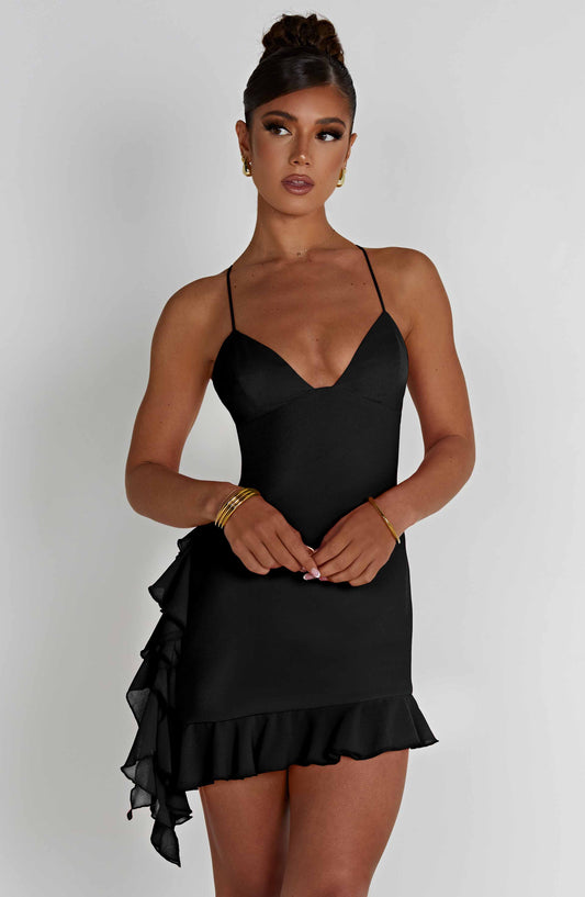 Vestido Mini Larosa - Negro