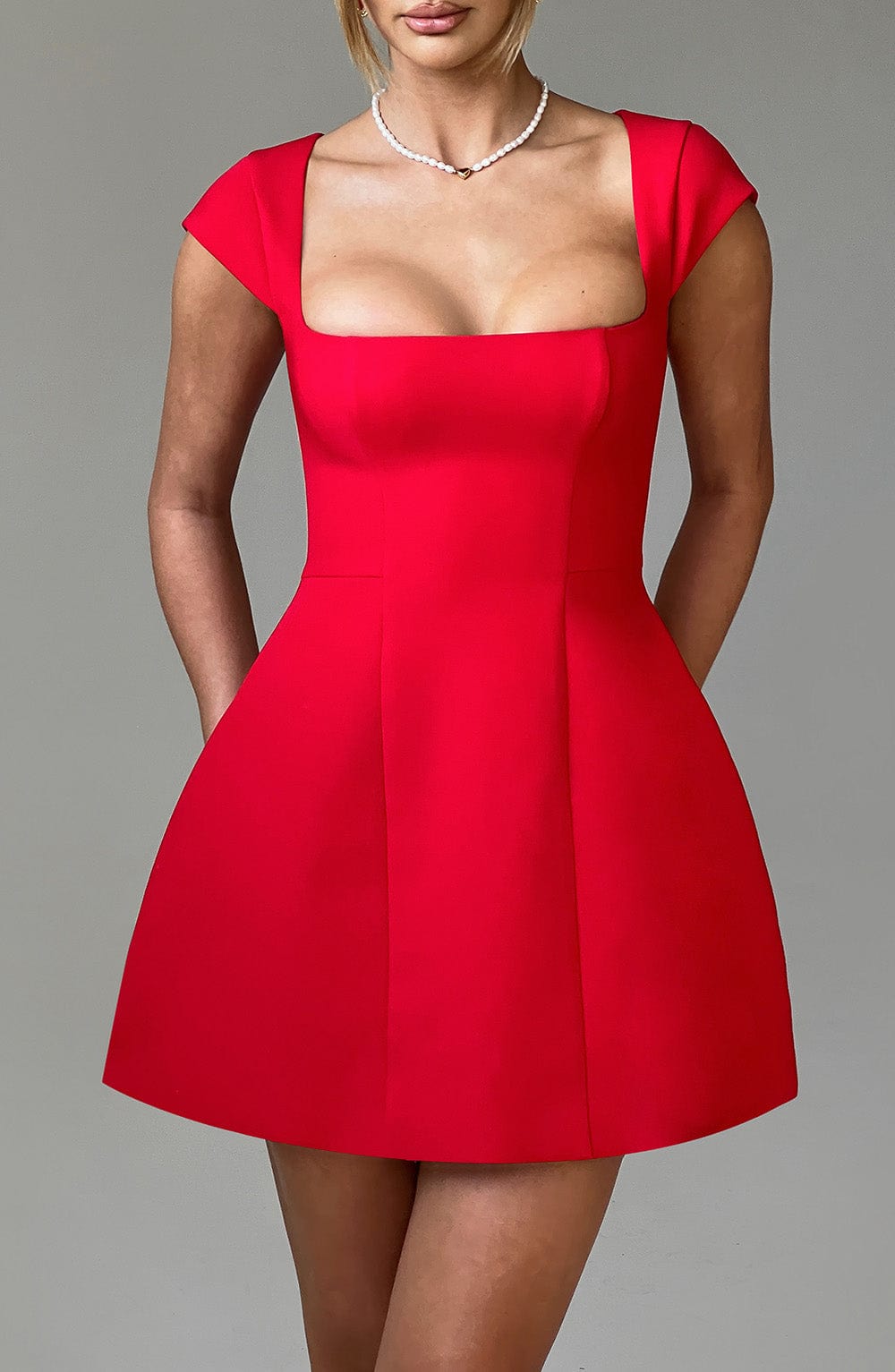 Vestido Mini Lena - Rojo