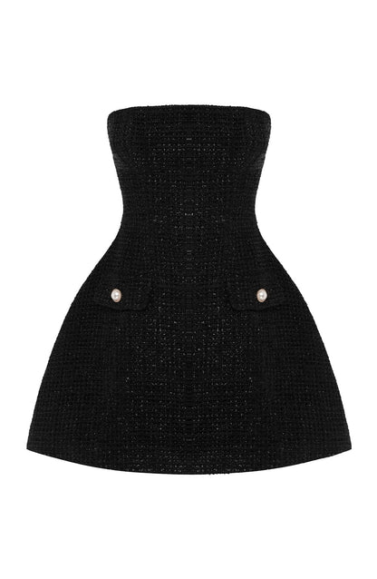Vestido Mini Lottie - Negro