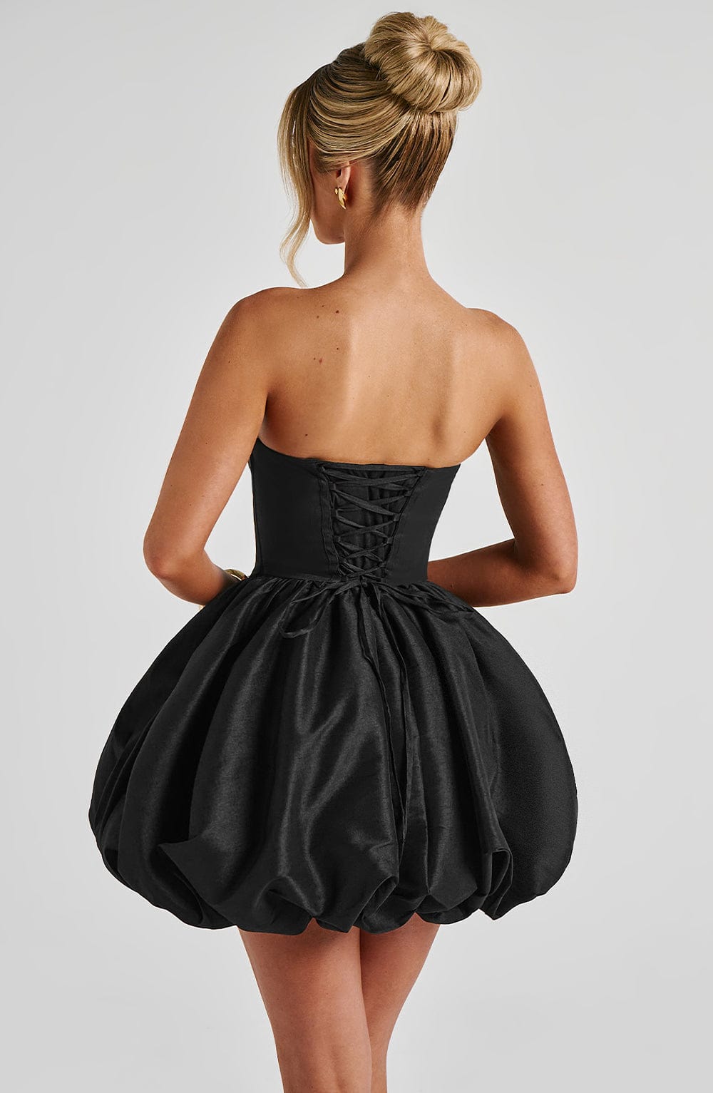 Vestido Mini Lotus - Negro