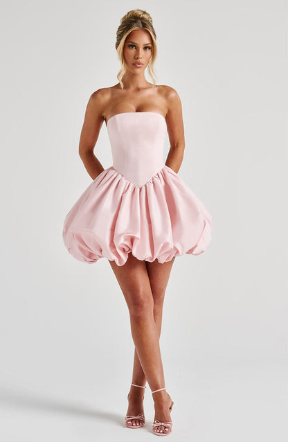 Vestido Mini Lotus - Rosa