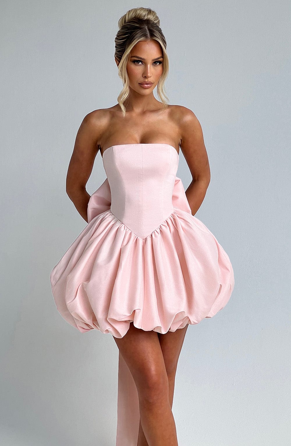 Vestido Mini Lotus - Rosa