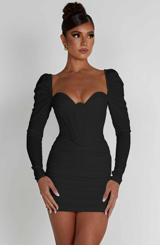 Vestido Mini Louise - Negro