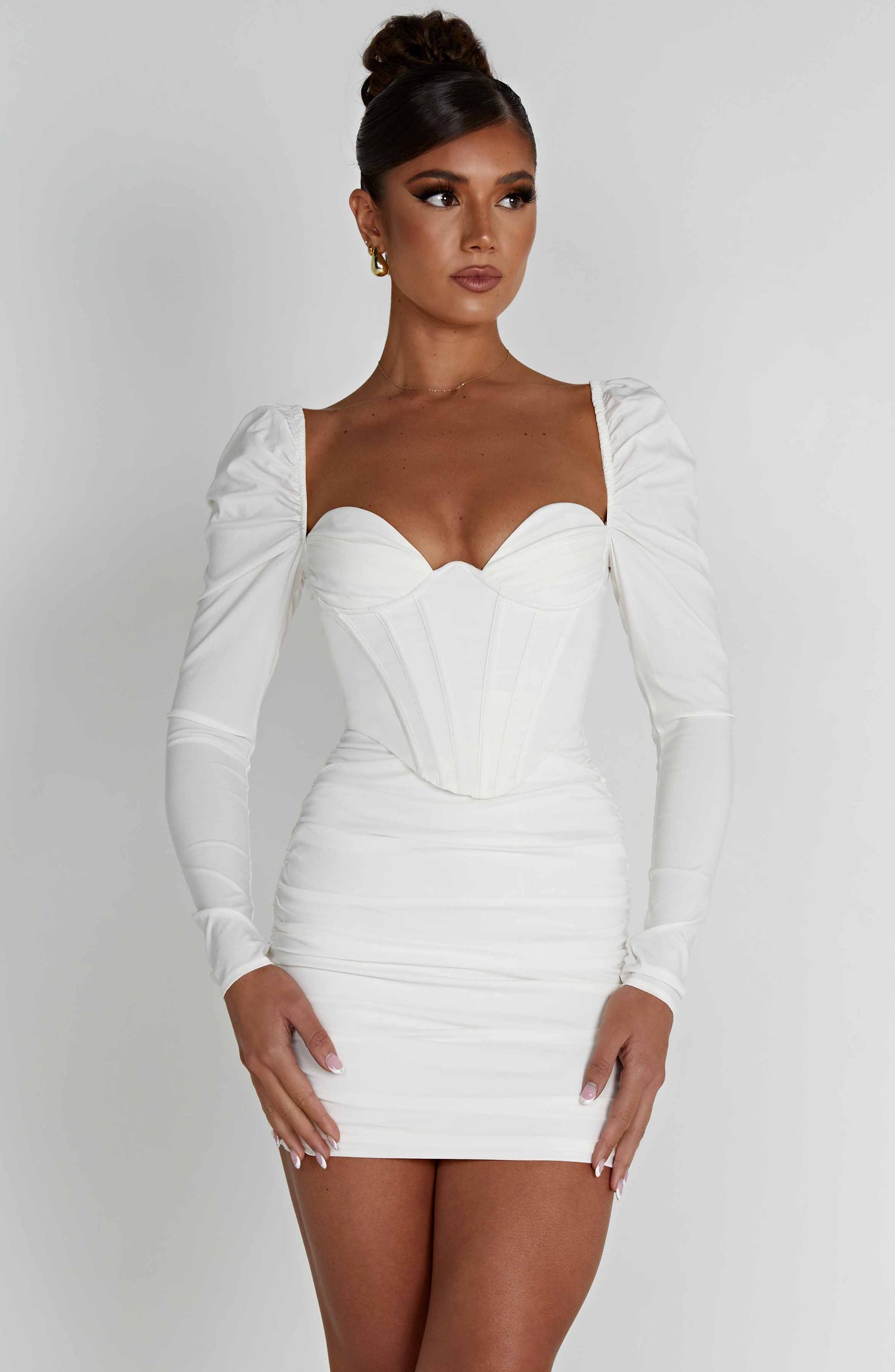 Vestido Mini Louise - Blanco