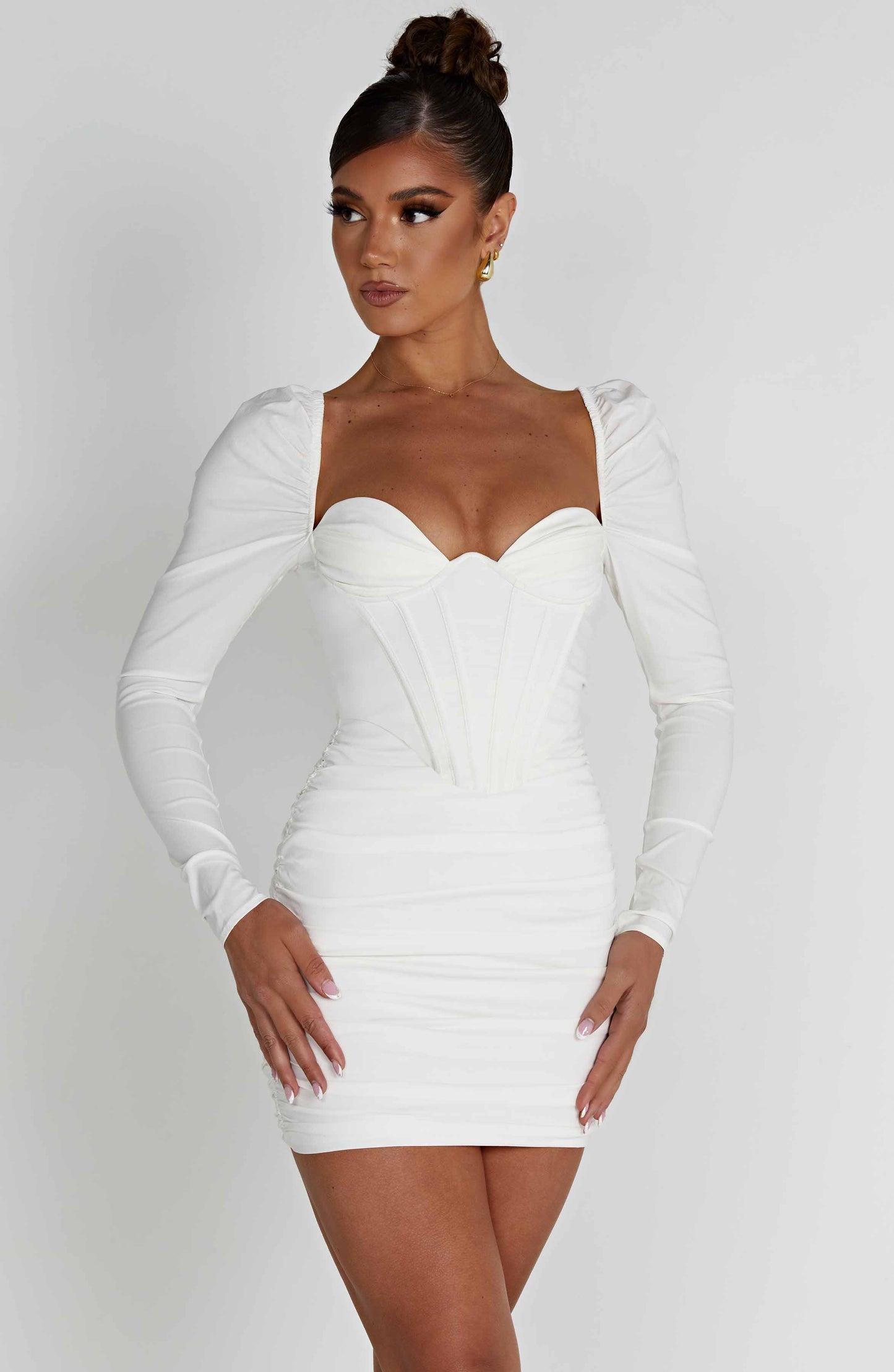 Vestido Mini Louise - Blanco