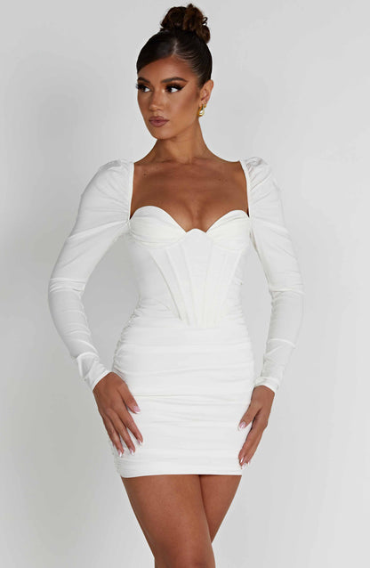 Vestido Mini Louise - Blanco