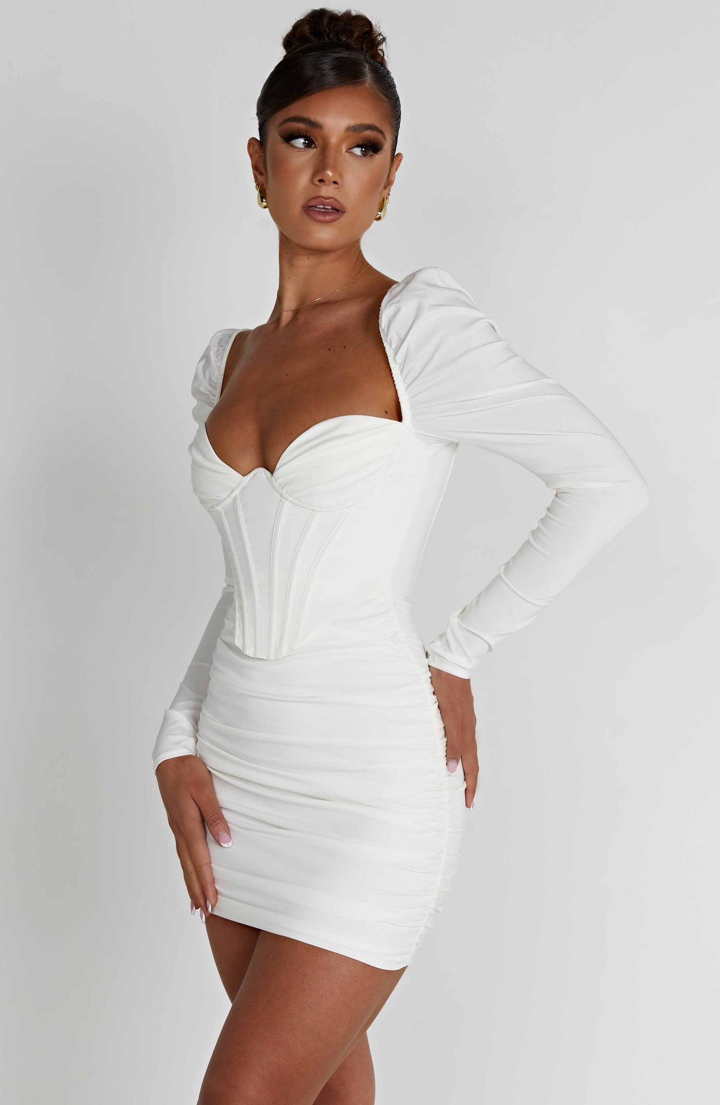 Vestido Mini Louise - Blanco