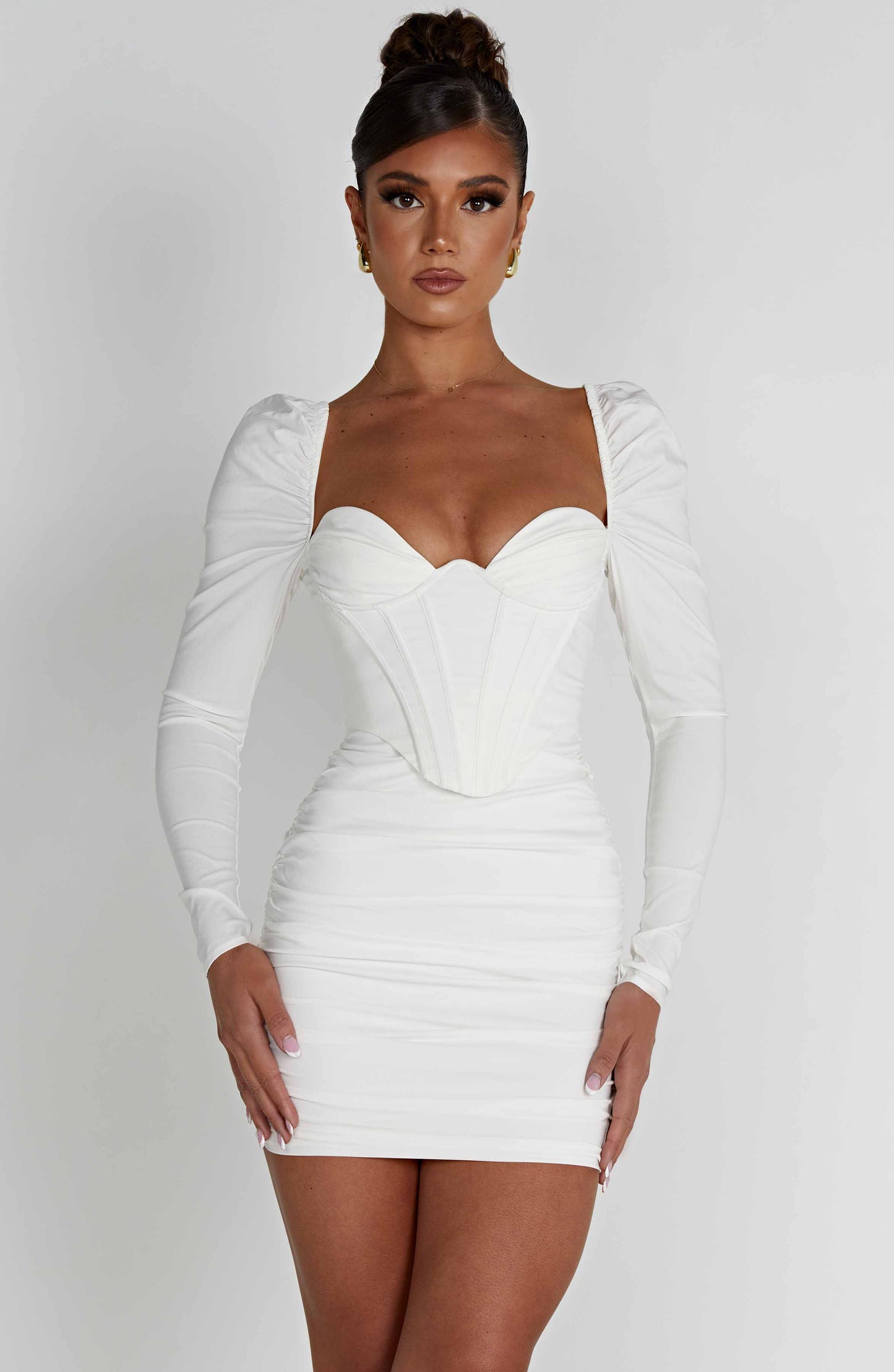 Vestido Mini Louise - Blanco
