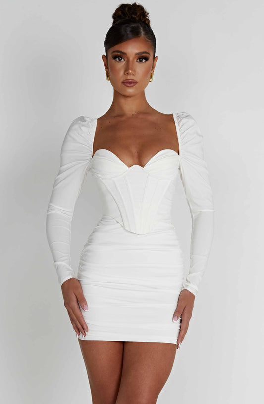 Vestido Mini Louise - Blanco