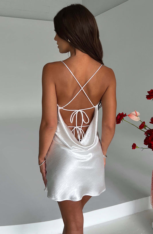 Vestido Mini Lydia - Marfil