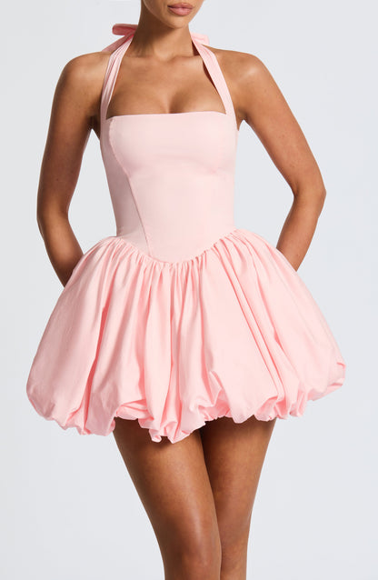 Vestido Mini Maricia - Rosa Empolvado