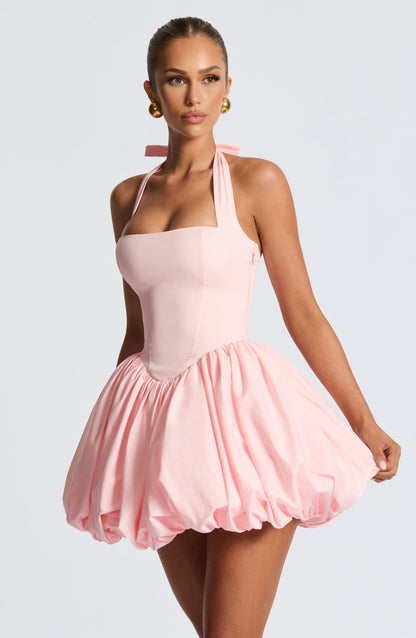 Vestido Mini Maricia - Rosa Empolvado